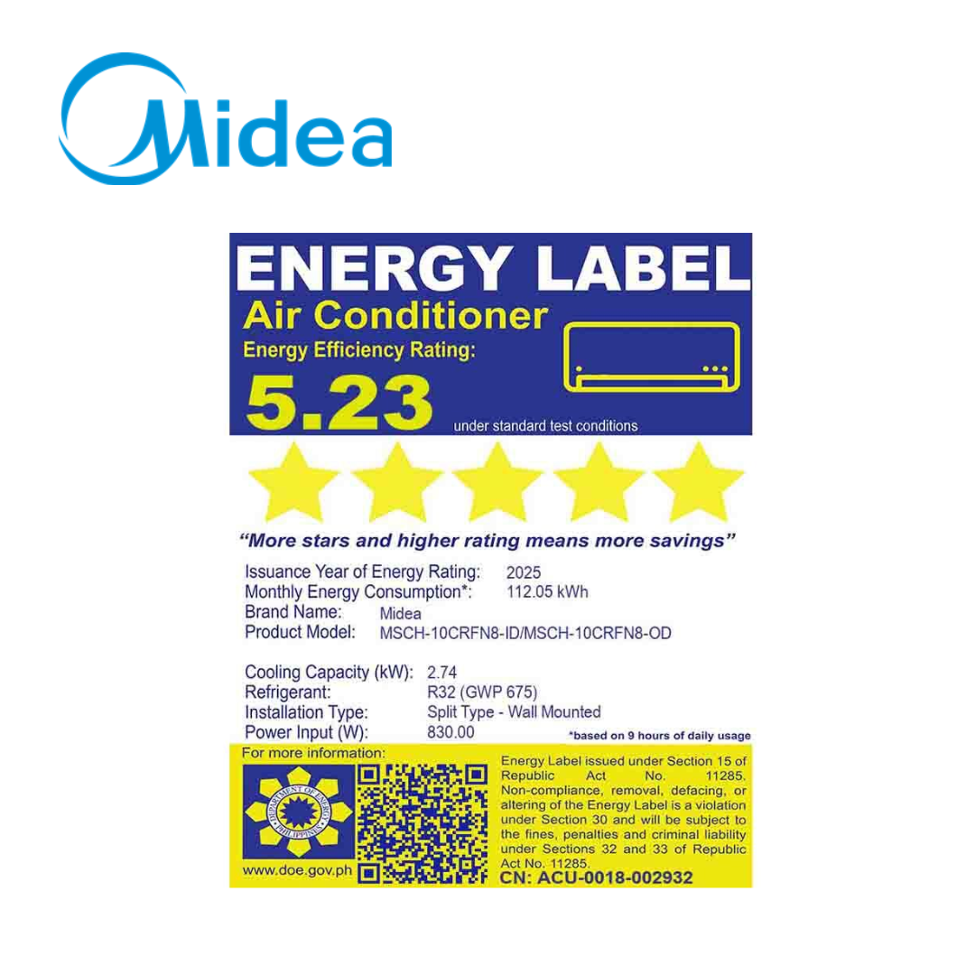 Midea MSCH10CRFN8
